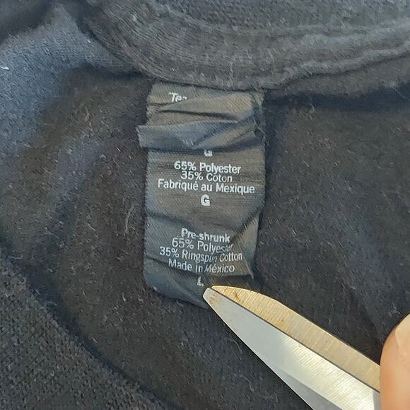 Savage Fitness Shirt Mens Size Large Black Double Sided Short Sleeve Tee - Picture 5 of 8